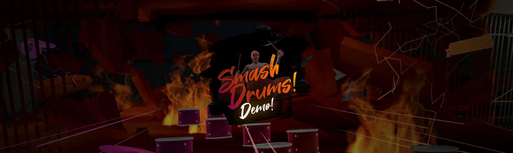 Smash Drums Demo – VR game for Meta Quest by PotamWorks SAS